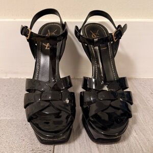 Yves Saint Laurent Tribute Platform Sandals